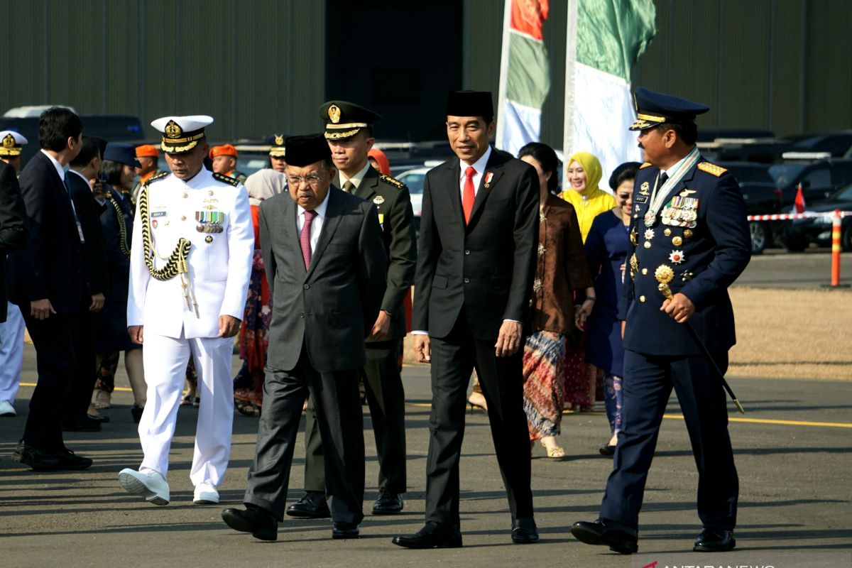 Jokowi lauds TNI's achievements