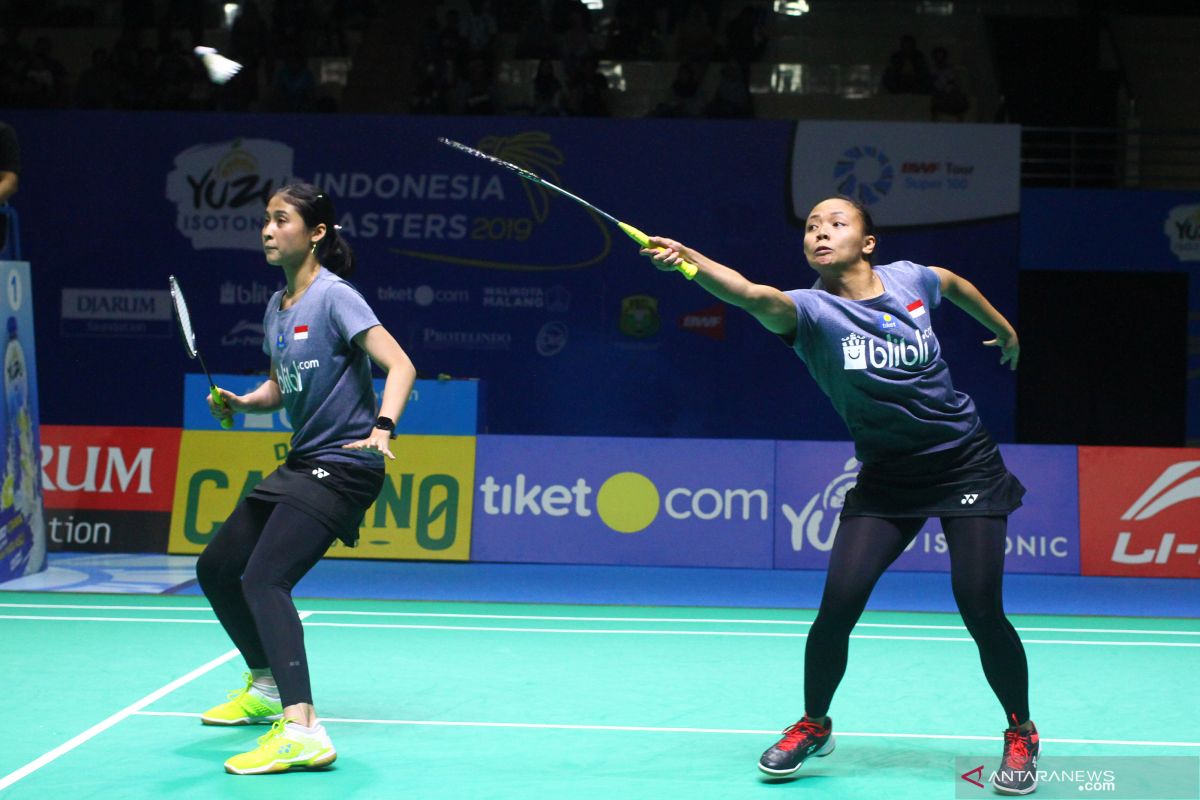 Dua wakil ganda putri Indonesia "perang saudara" di Macau Open