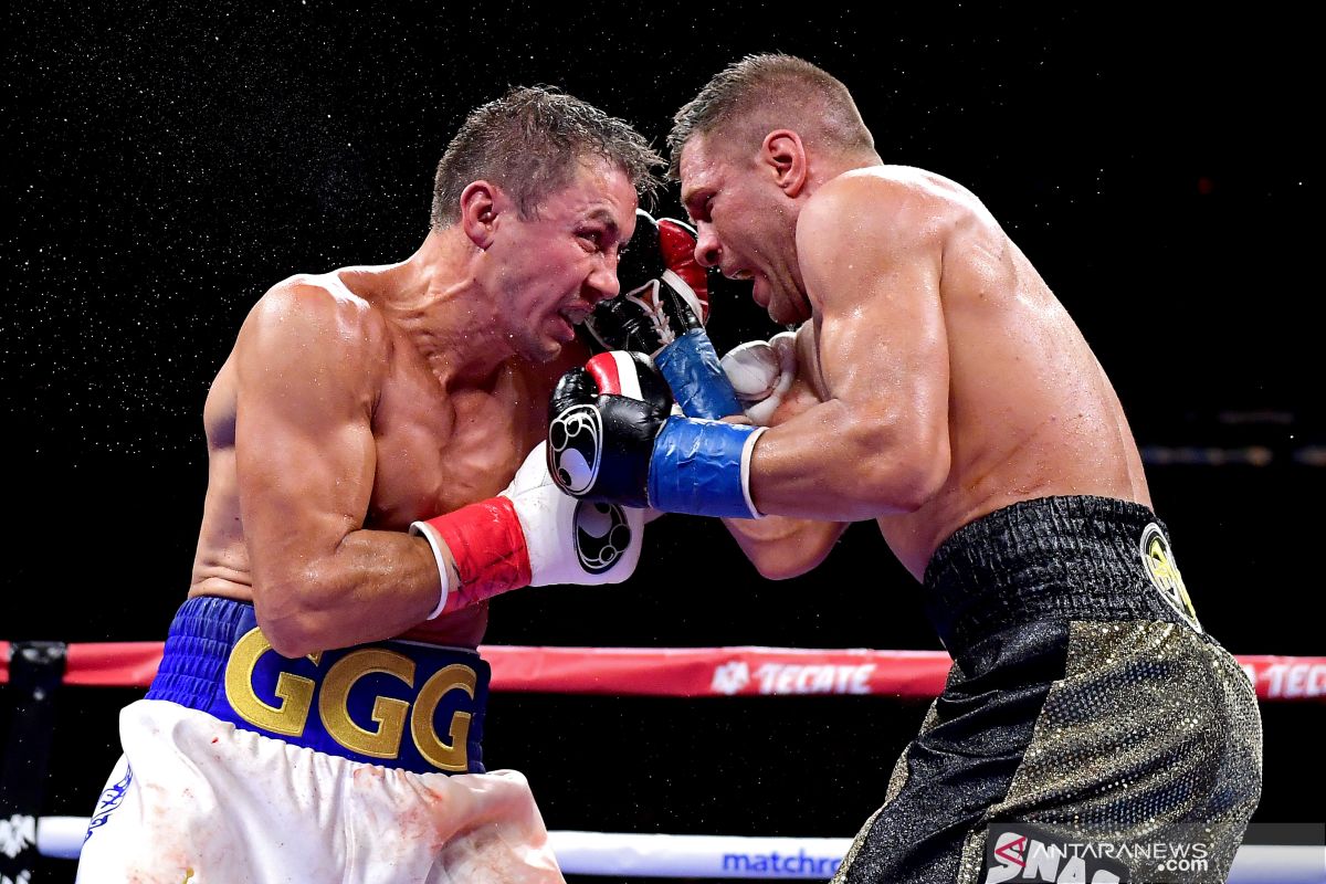 Golovkin tundukkan Derevyanchenko untuk merebut kembali gelar IBF