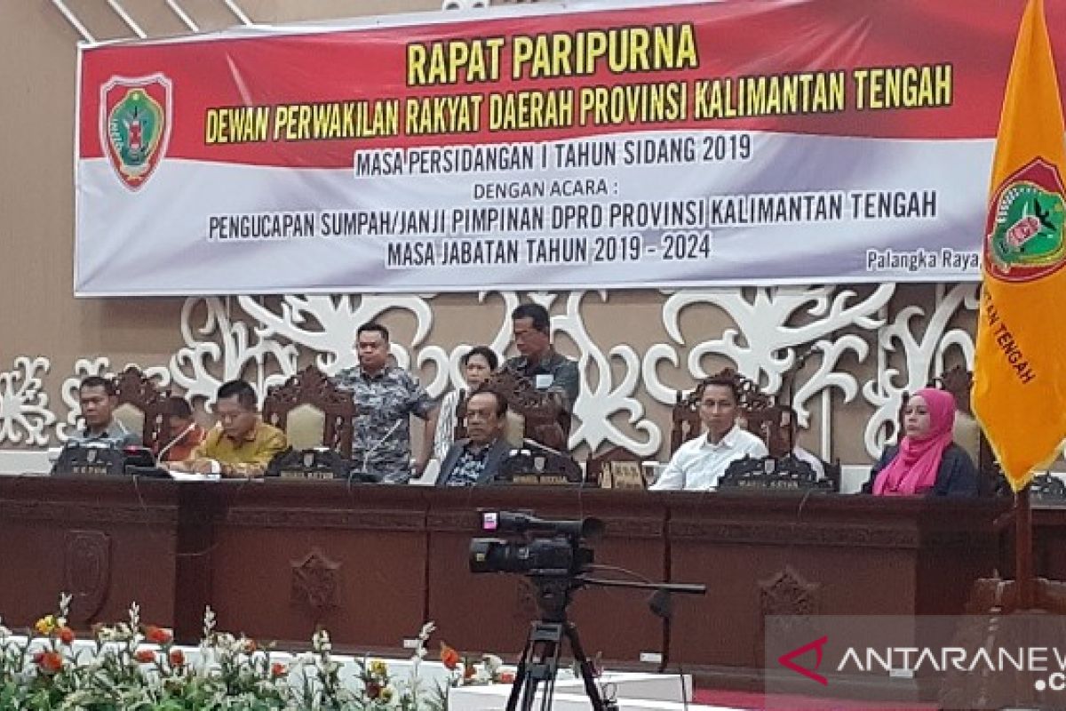 Setwan gelar gladi bersih pimpinan DPRD Kalteng