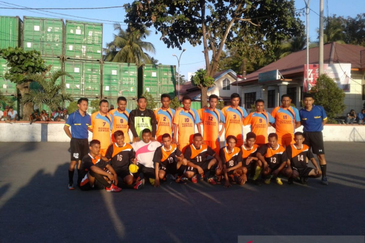 Turnamen futsal UPP Baubau peringati harhubnas resmi ditutup