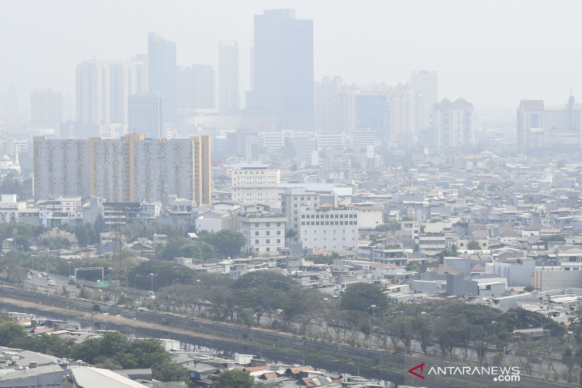 Polusi udara Jakarta masih masuk 12 besar di dunia