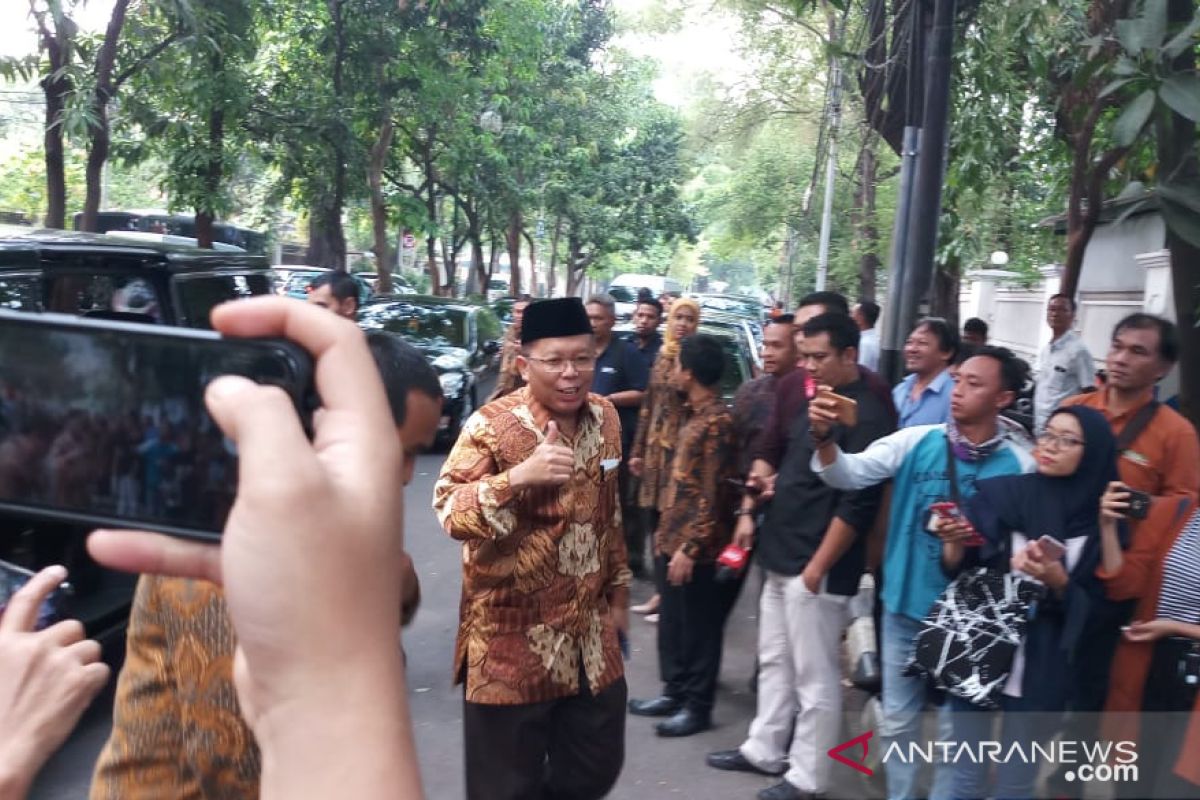 Pimpinan MPR temui Megawati