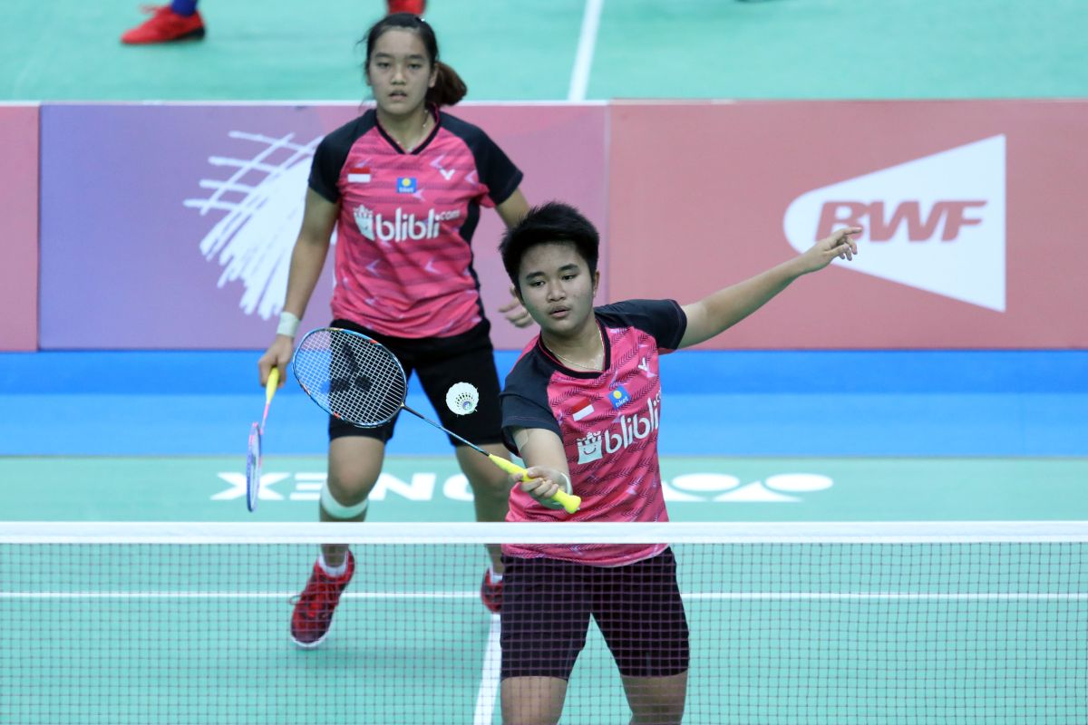 Unggulan utama Nita/Putri gagal ke semifinal Kejuaraan Dunia Junior