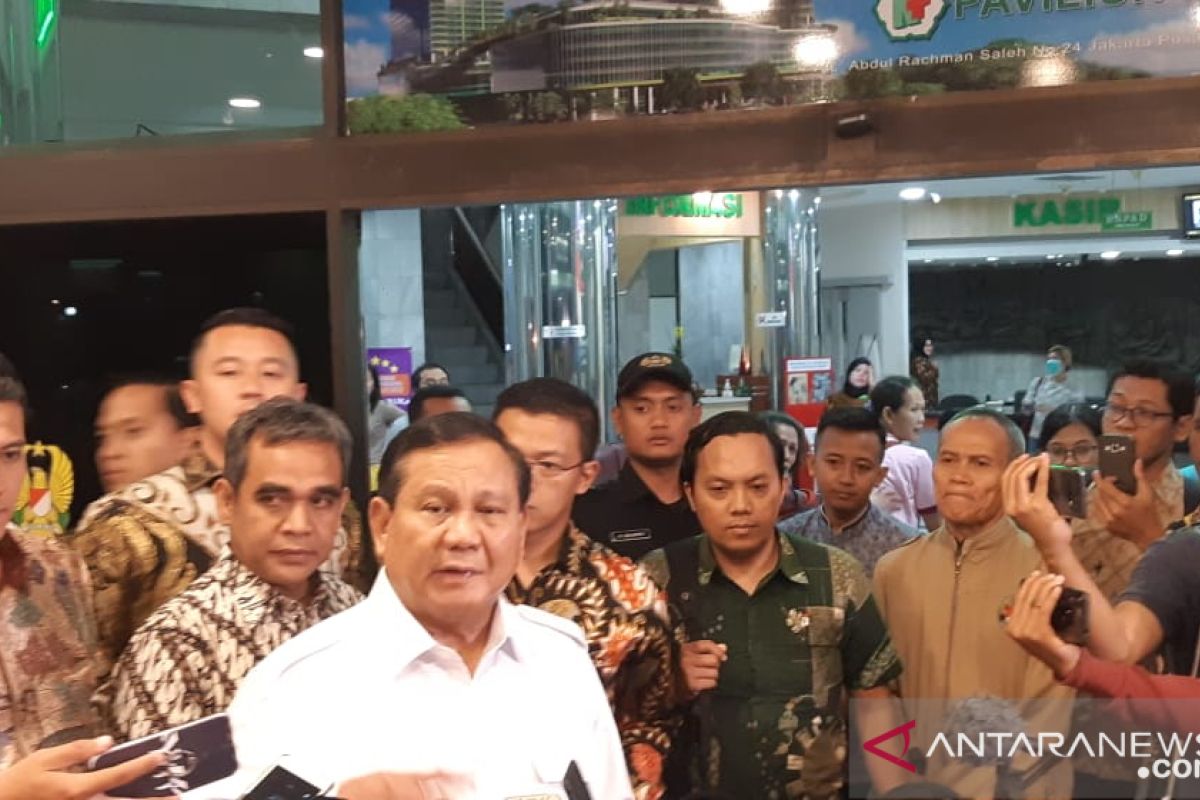 Prabowo sebut Wiranto ditusuk bukan rekayasa