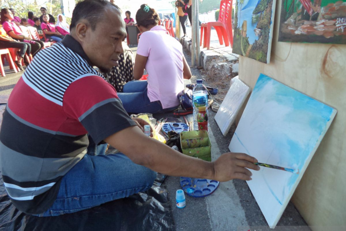 Karya seni lukis para "skizofrenia" dipamerkan