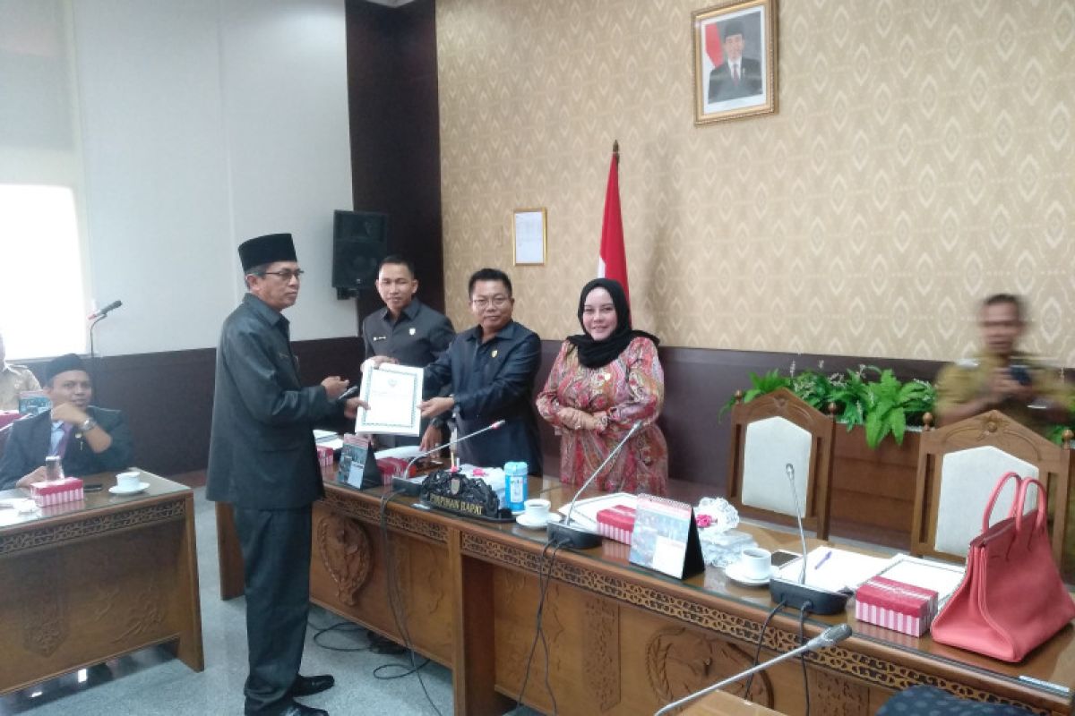 AKD dan tatib DPRD Kalteng periode 2019-2024 disahkan