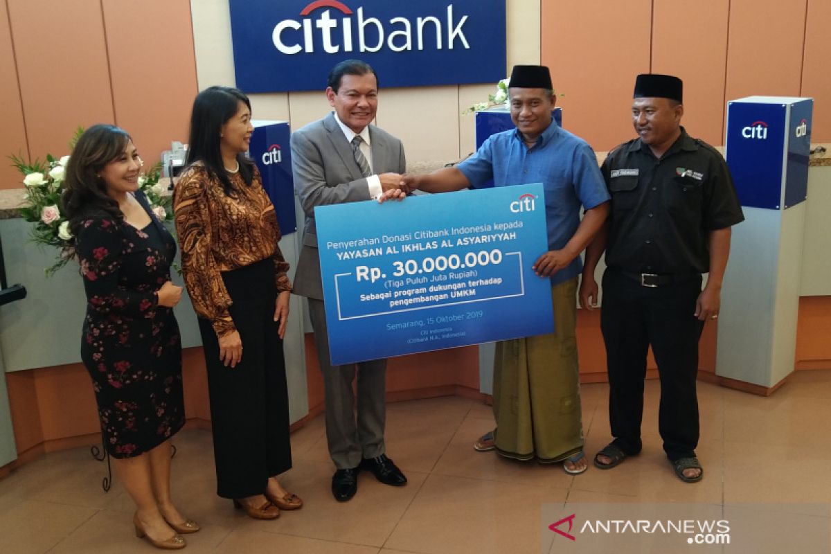 Citibank mendukung pengembangan UMKM di Semarang