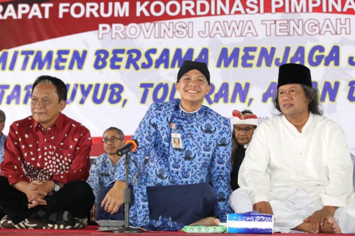 Masyarakat Jateng diajak jaga Indonesia saat pelantikan presiden