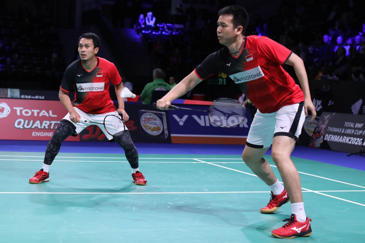 Hendra/Ahsan mengatasi wakil China ke final Hong Kong Open 2019