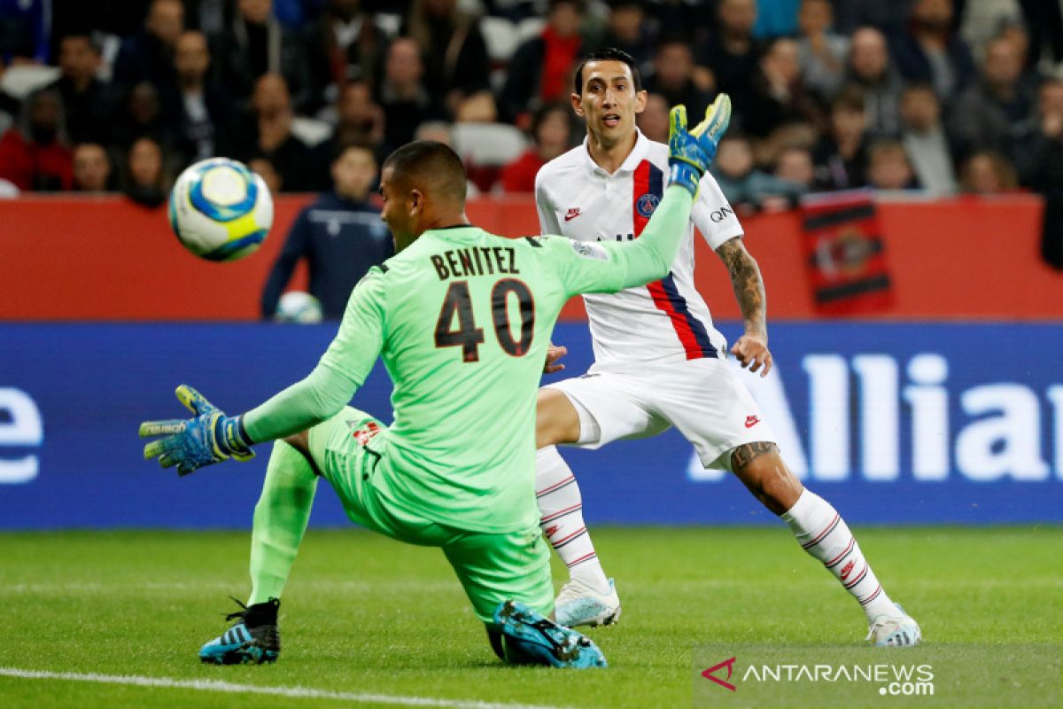 Liga Prancis, PSG menang 4-1 lawan sembilan pemain Nice