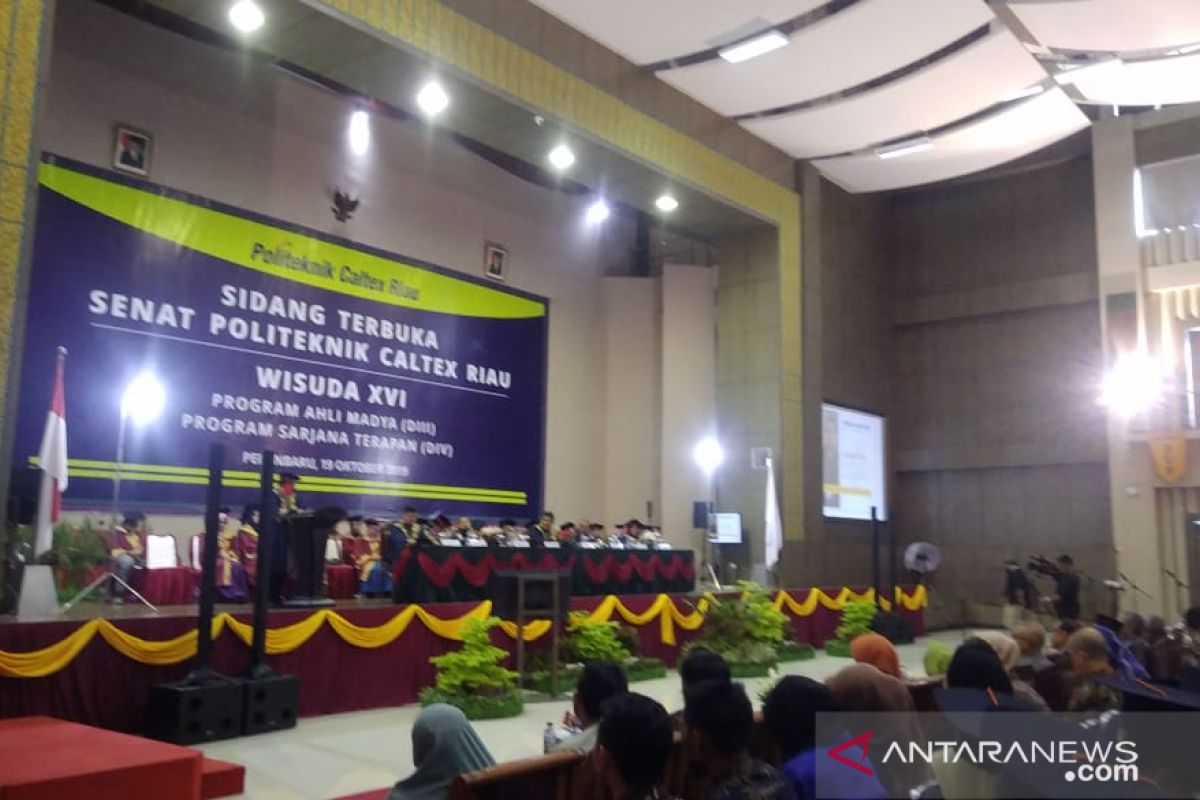 Politeknik Caltex Riau  lepas  401 wisudawan