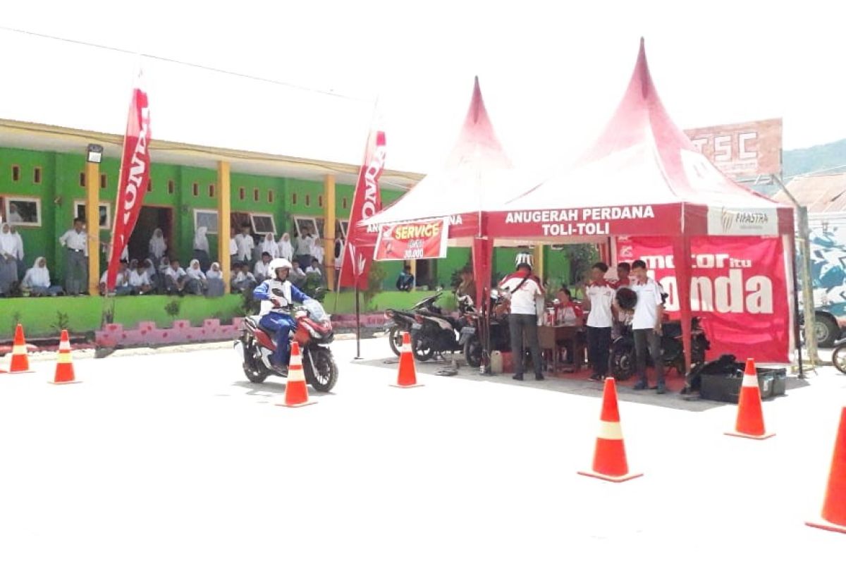 Honda edukasikan 'safety riding' di Toli-Toli