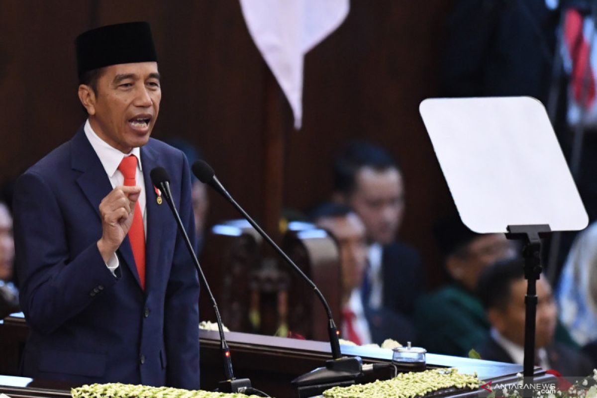 Ini isi lengkap pidato perdana Presiden Joko Widodo