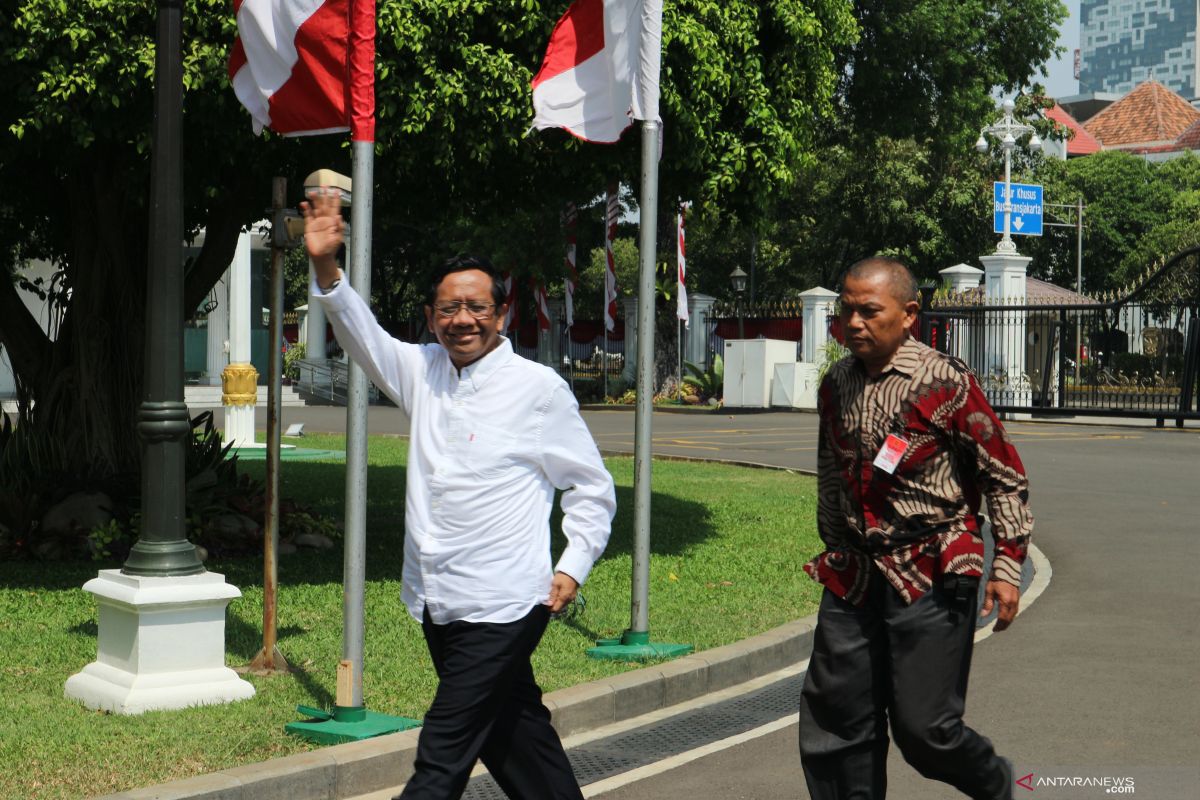 Mahfud MD penuhi panggilan Istana