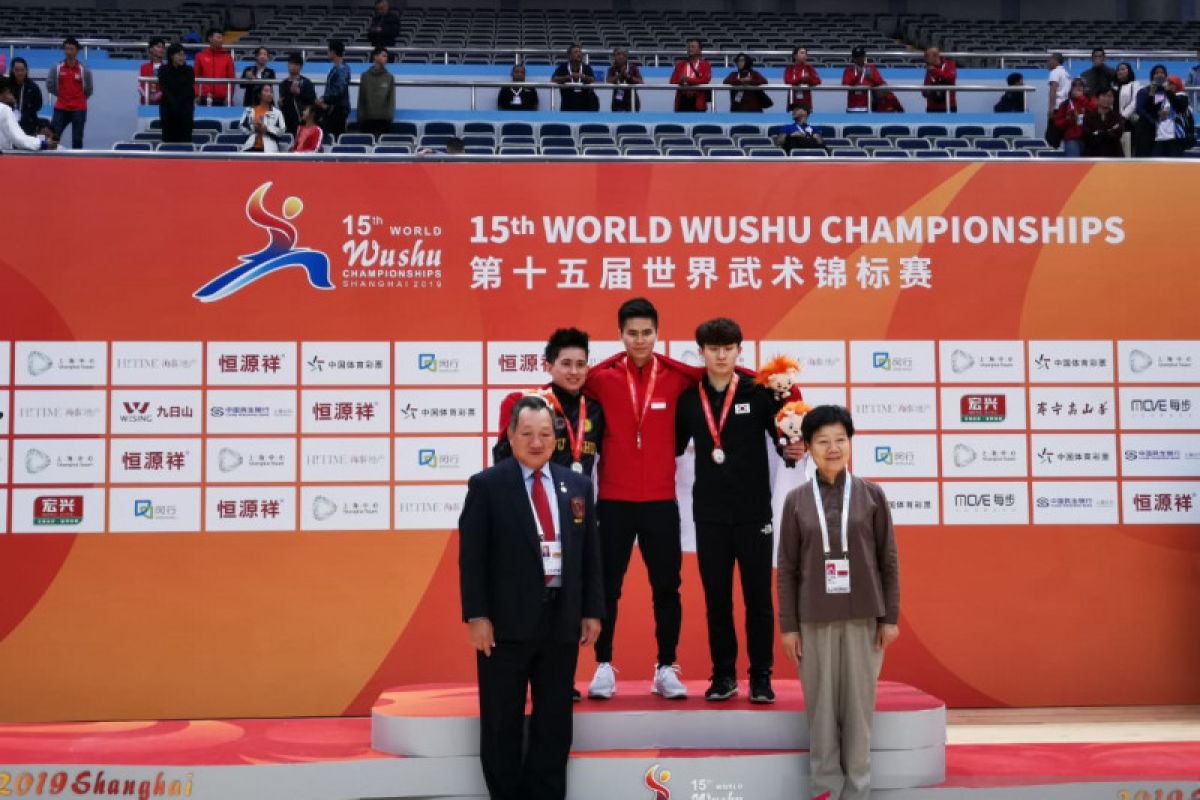 Edgar Xavier raih emas kejuaraan dunia wushu di China