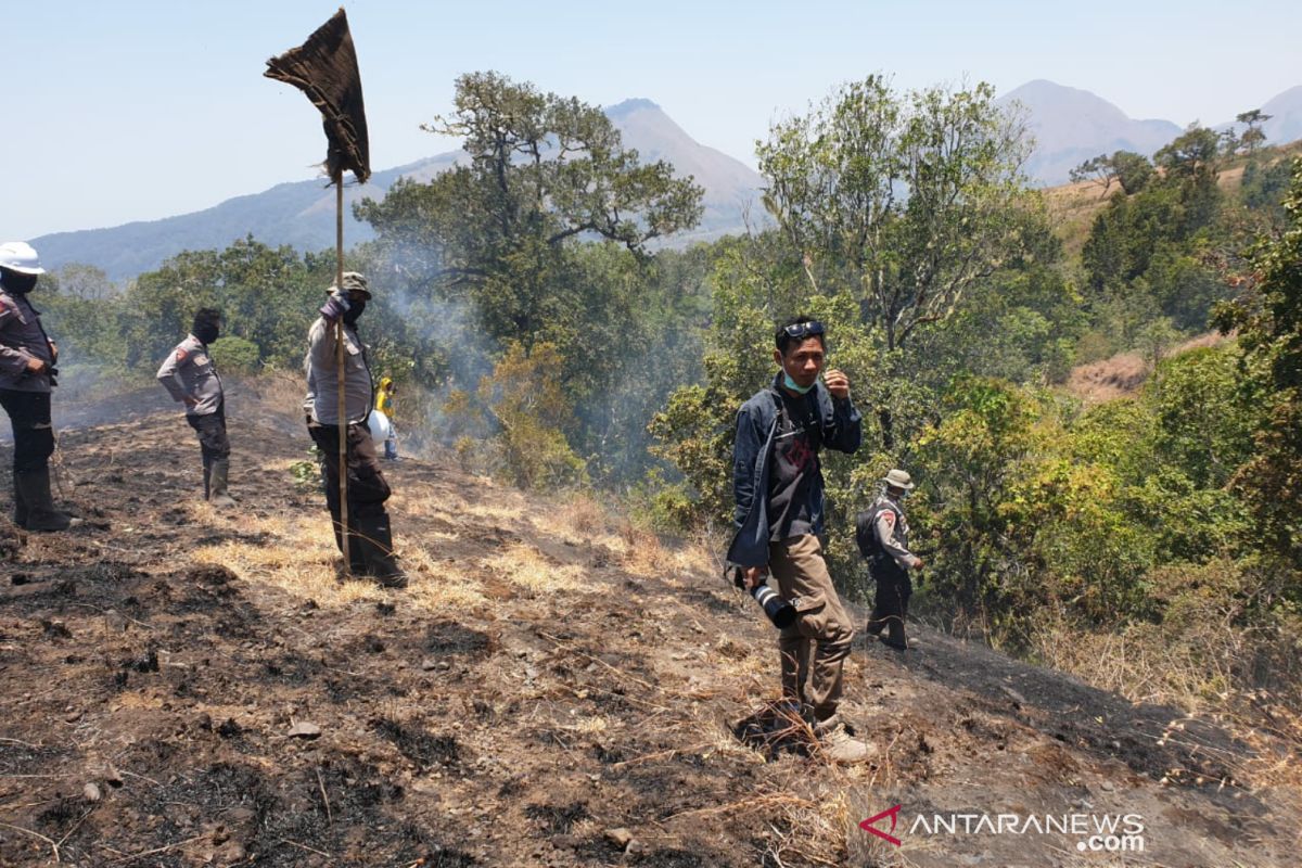 Polda NTB menyiagakan Satgas Karhut NTB di kawasan Rinjani