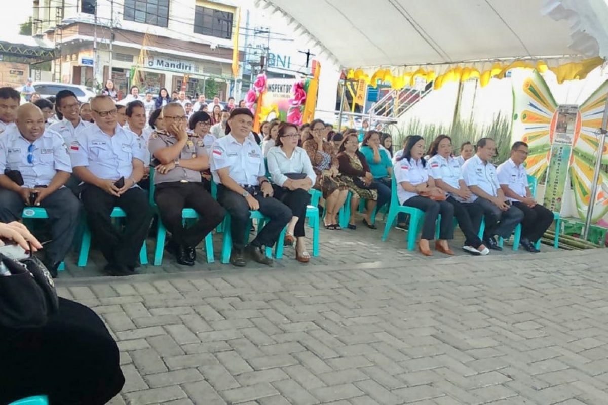 Ibadah bersama LPM-Pemkot Tomohon