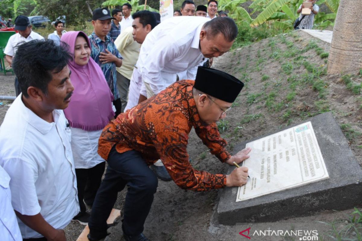 Pemkab Lombok Utara membangun enam embung untuk pertanian