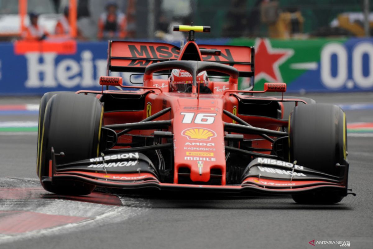 Leclerc start terdepan di GP Meksiko