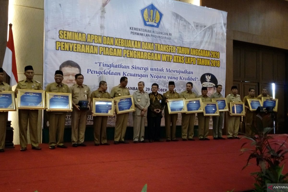 Serapan APBN di Riau hingga Oktober Rp25,16 triliun