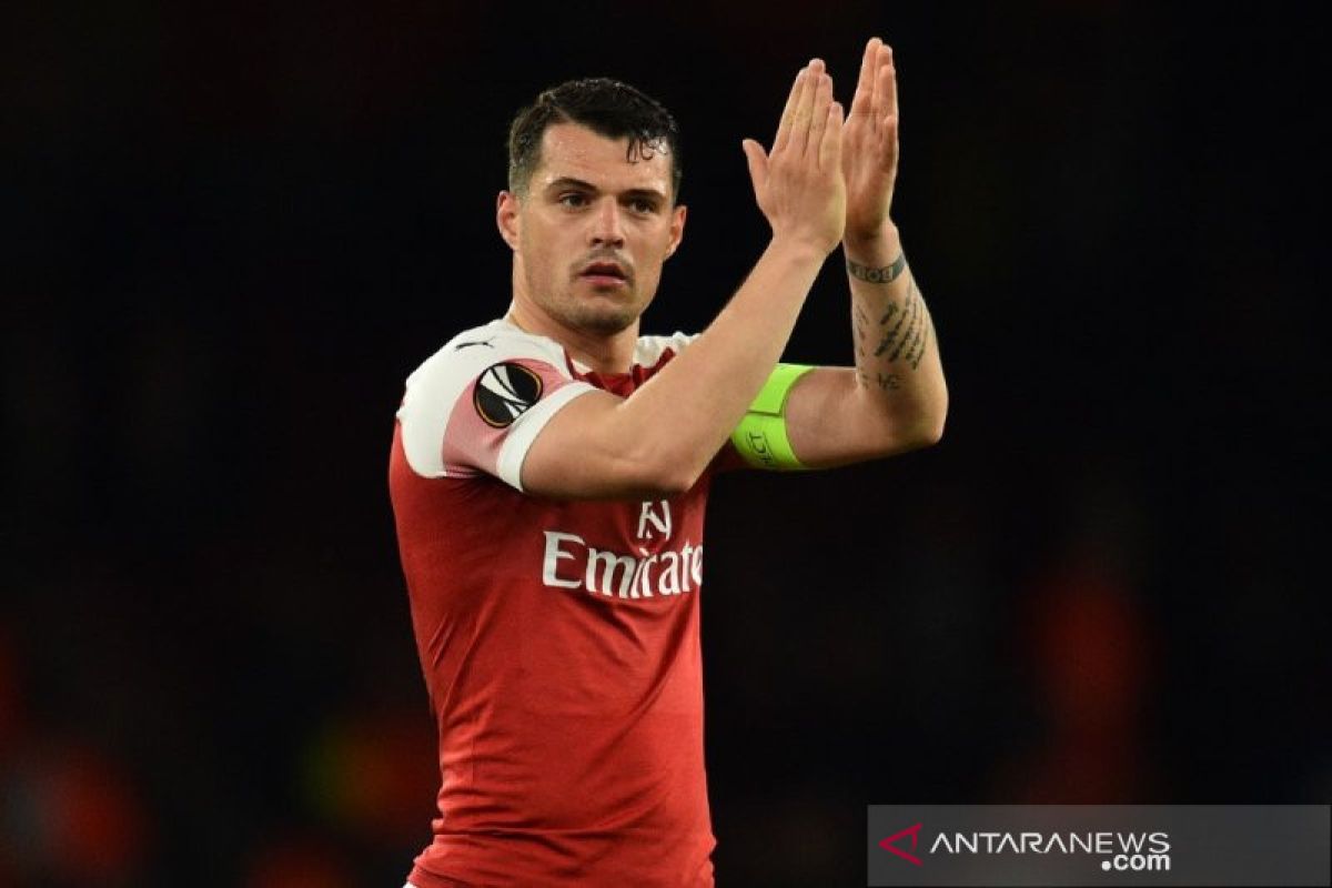 Emery: Xhaka terpukul diejek suporter Arsenal