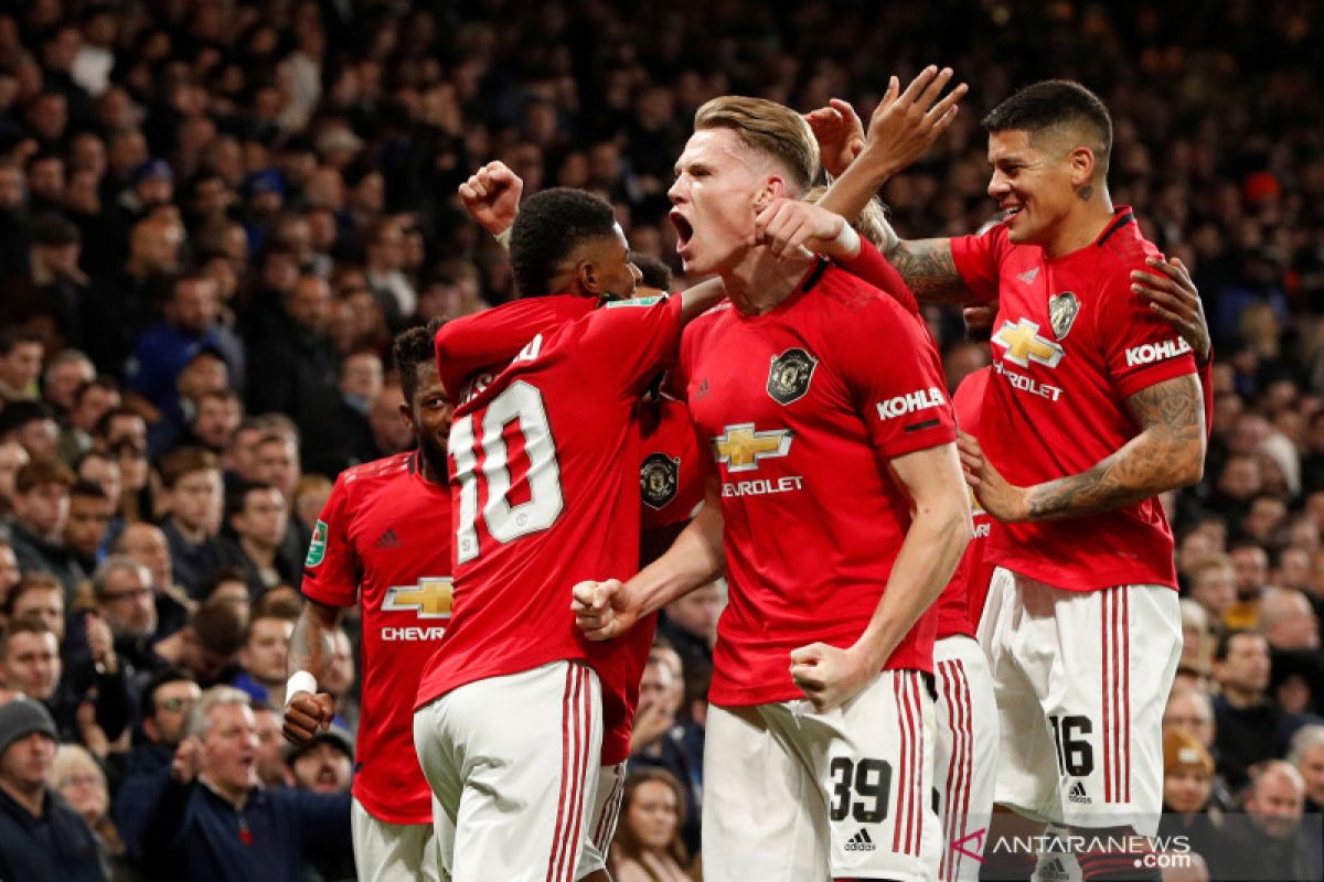 Manchester United kandaskan Chelsea dari Piala Liga Inggris