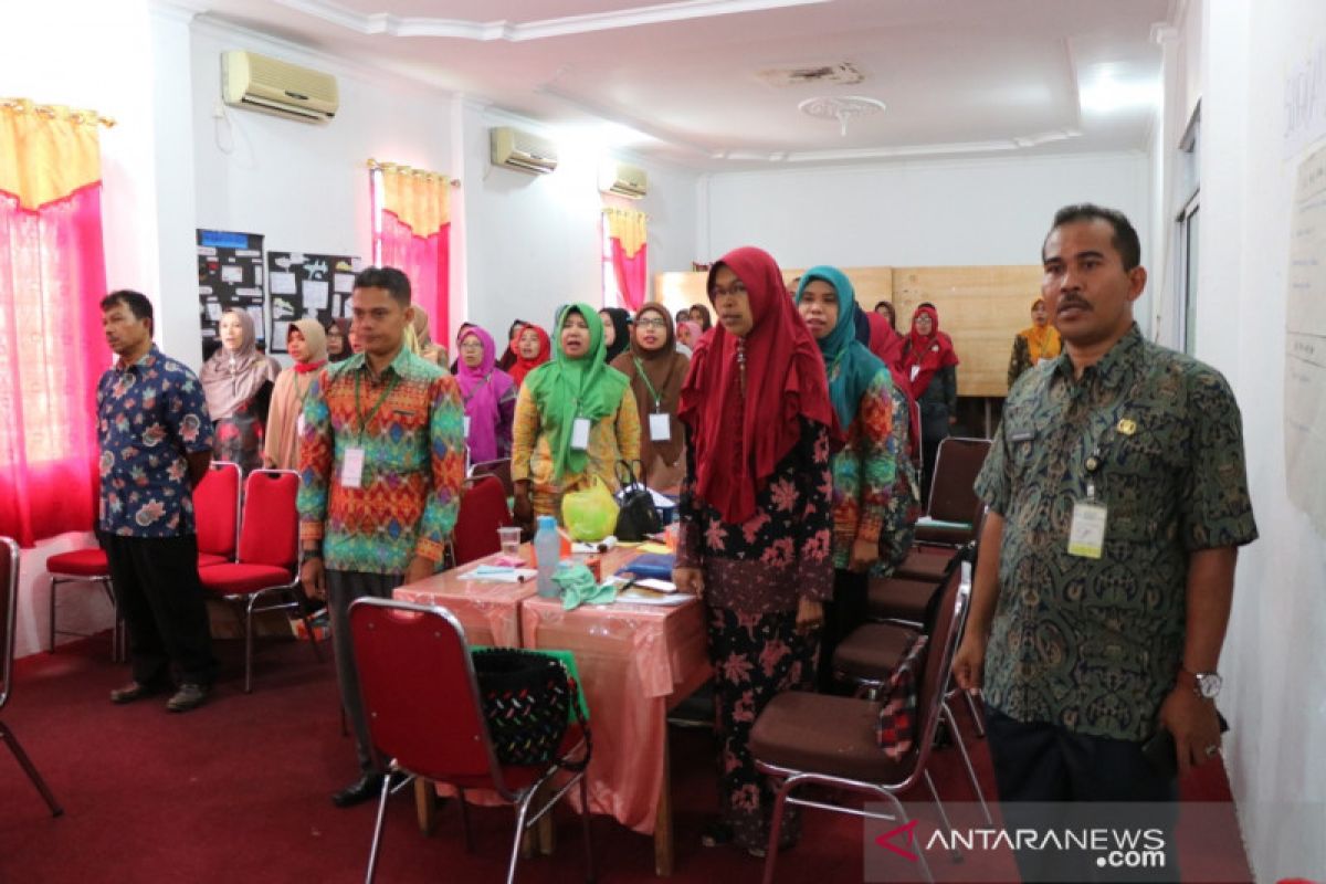 Tanoto Foundation latih guru SMP/MTSN di Siak praktik pembelajaran