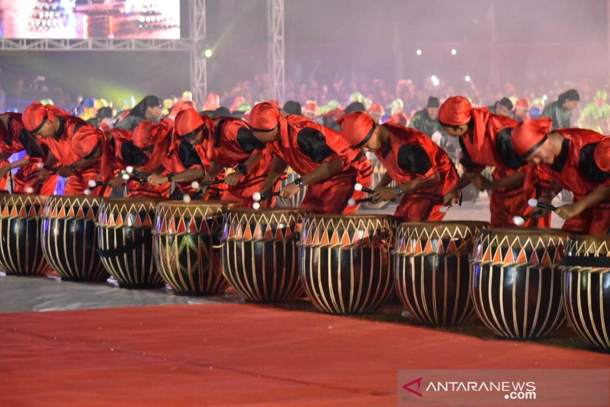 Tabuhan alat musik dol warnai pembukaan Porwil