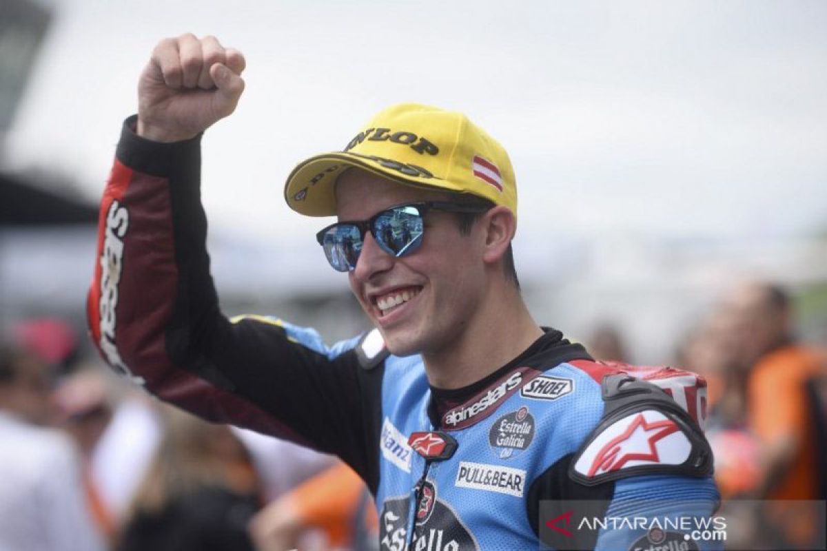 Alex Marquez juara dunia Moto2 di Sirkuit Sepang