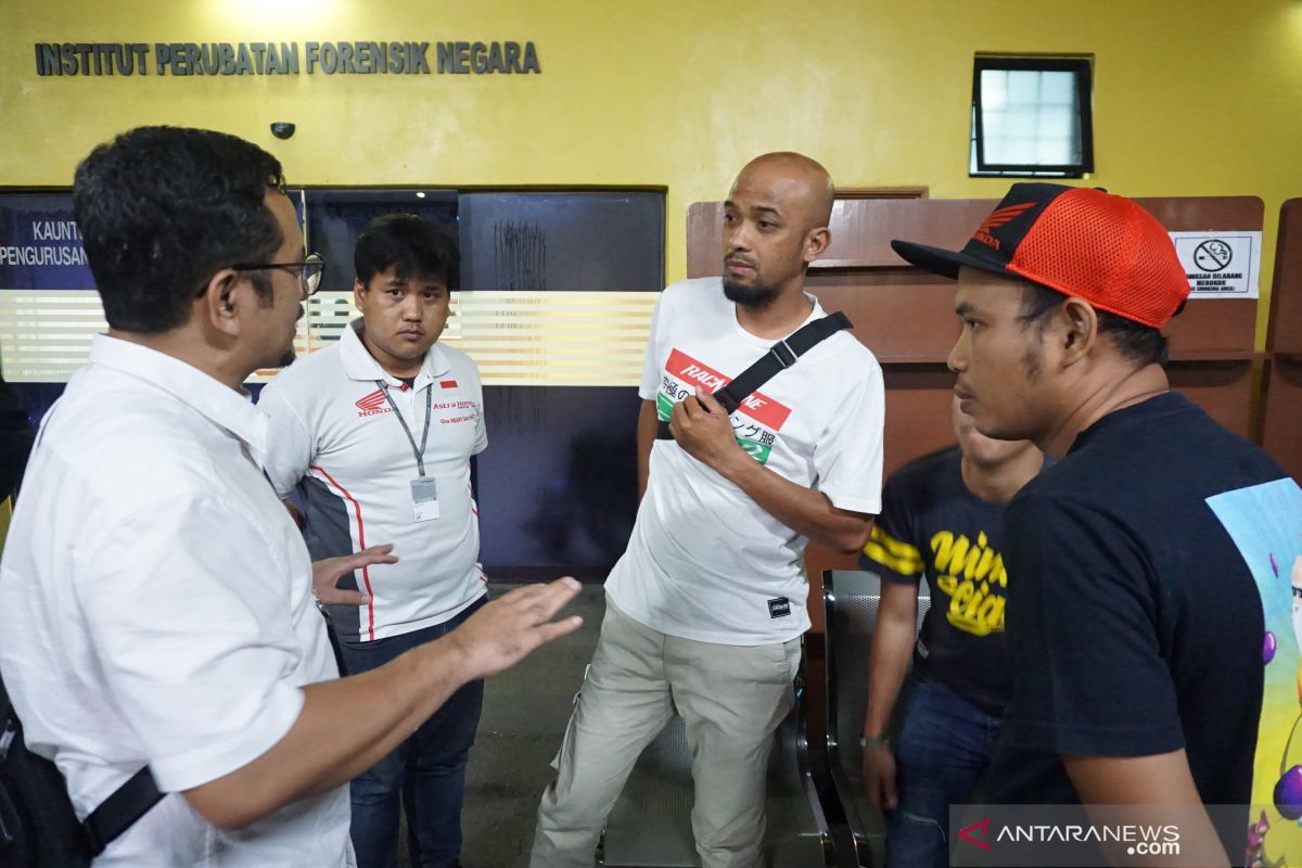 Tuntas diotopsi, jenazah pebalap Indonesia yang meninggal di Sepang