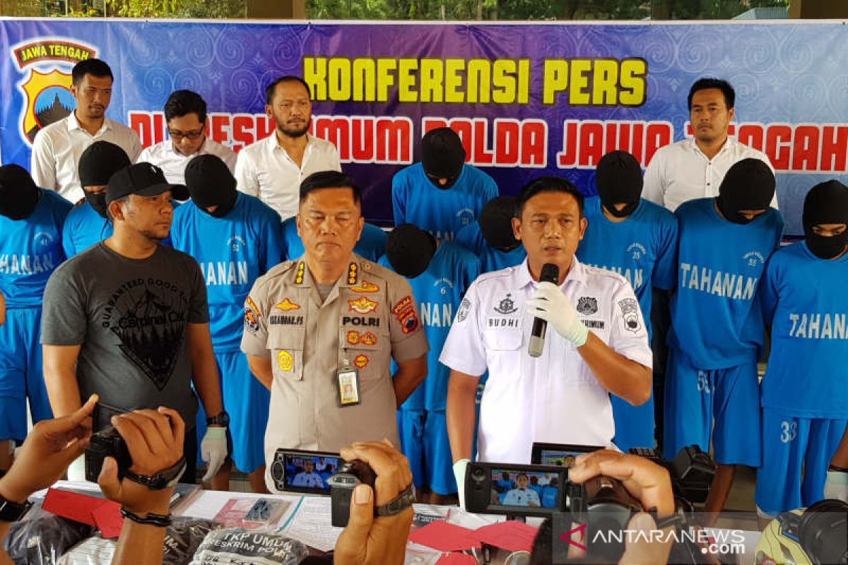 Di Solo, belasan preman ditangkap