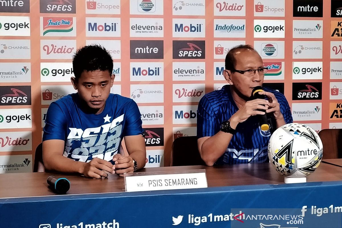 Pelatih PSIS akui selalu mujur laga tandang lawan Persib