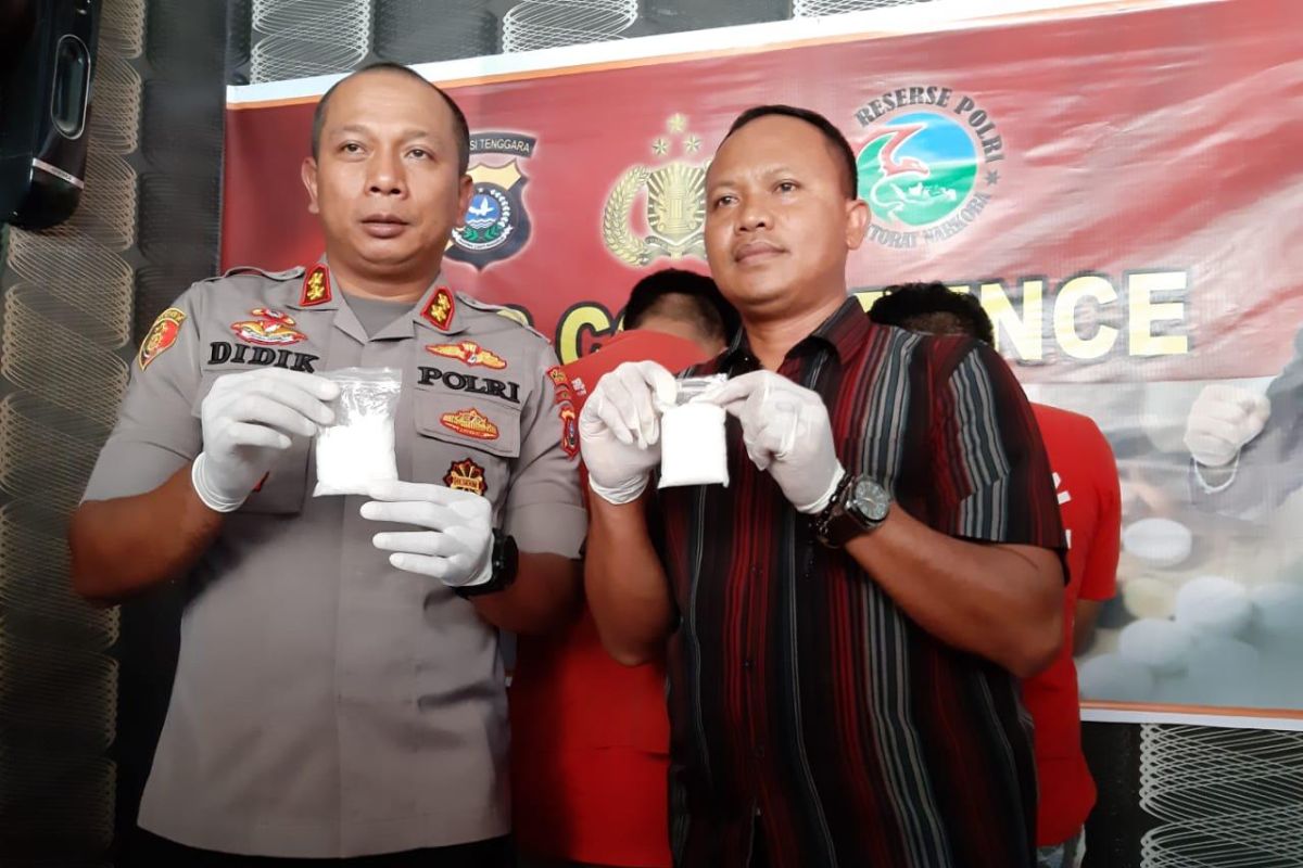 Karyawan PDAM Kendari diciduk  karena edarkan sabu-sabu