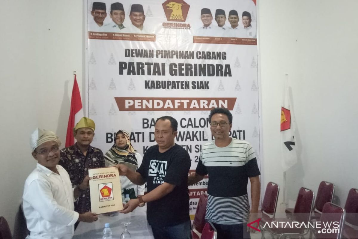 Terima pendaftaran bacabup Siak, Gerindra: harapannya wakil dari kami