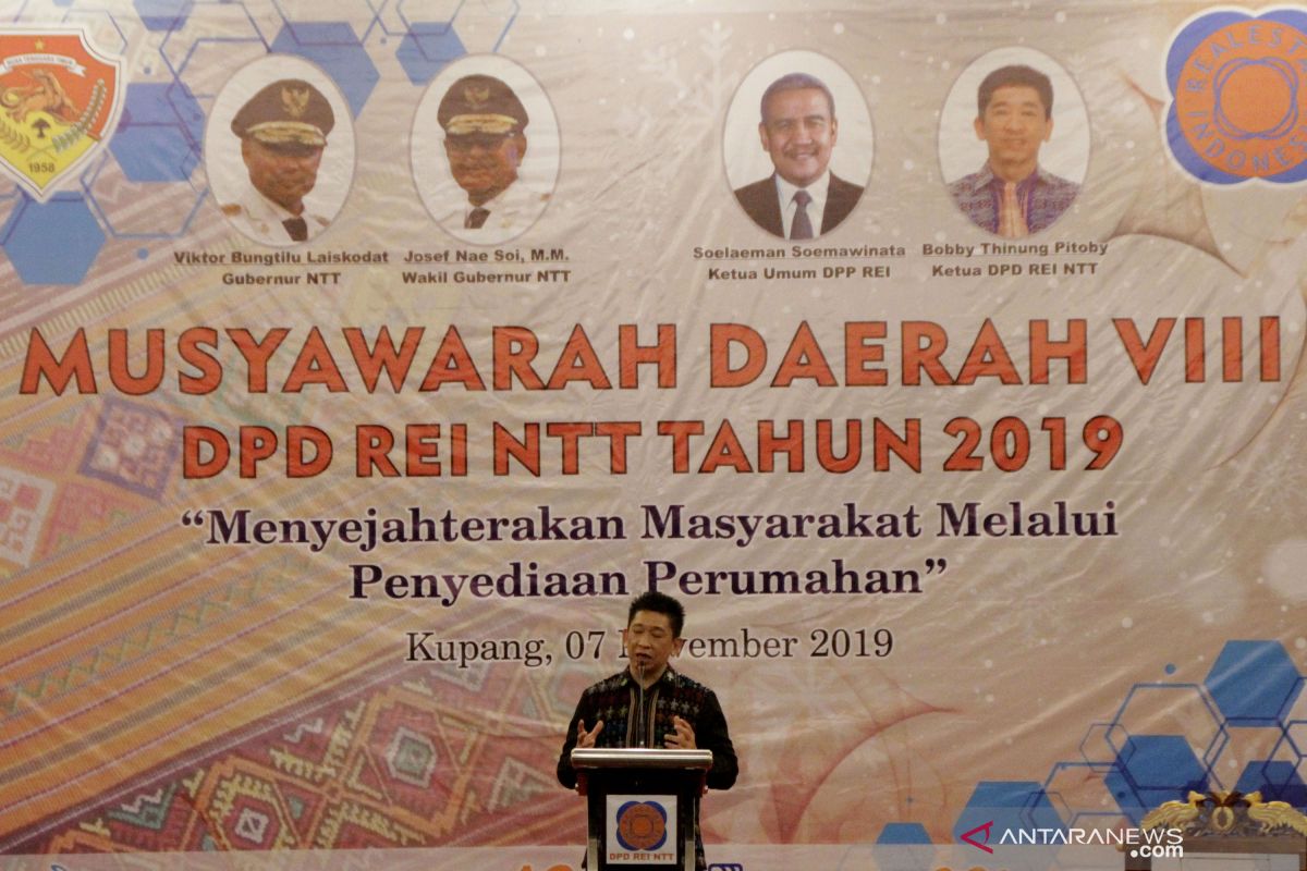 REI NTT membangun 10 ribu rumah selama tiga tahun terakhir