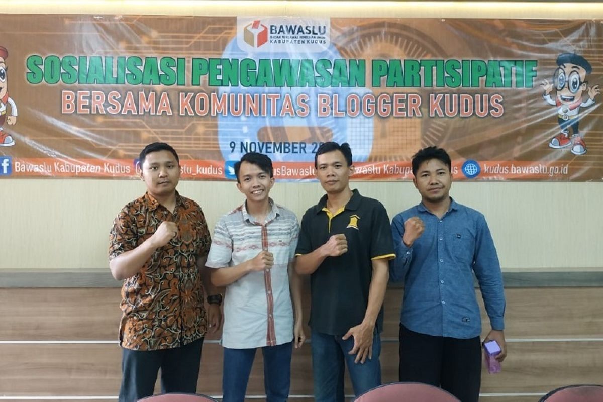 Bawaslu Kudus ajak blogger jadi pengawas Pemilu partisipatif