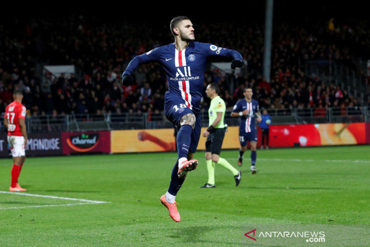 PSG kalahkan Brest dengan skor 2-1