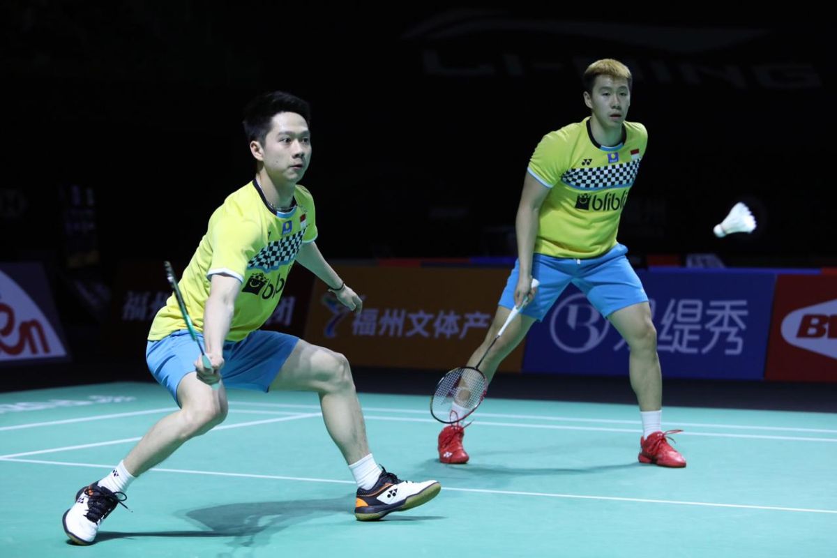 Marcus/Kevin  juara Fuzhou China Open 2019