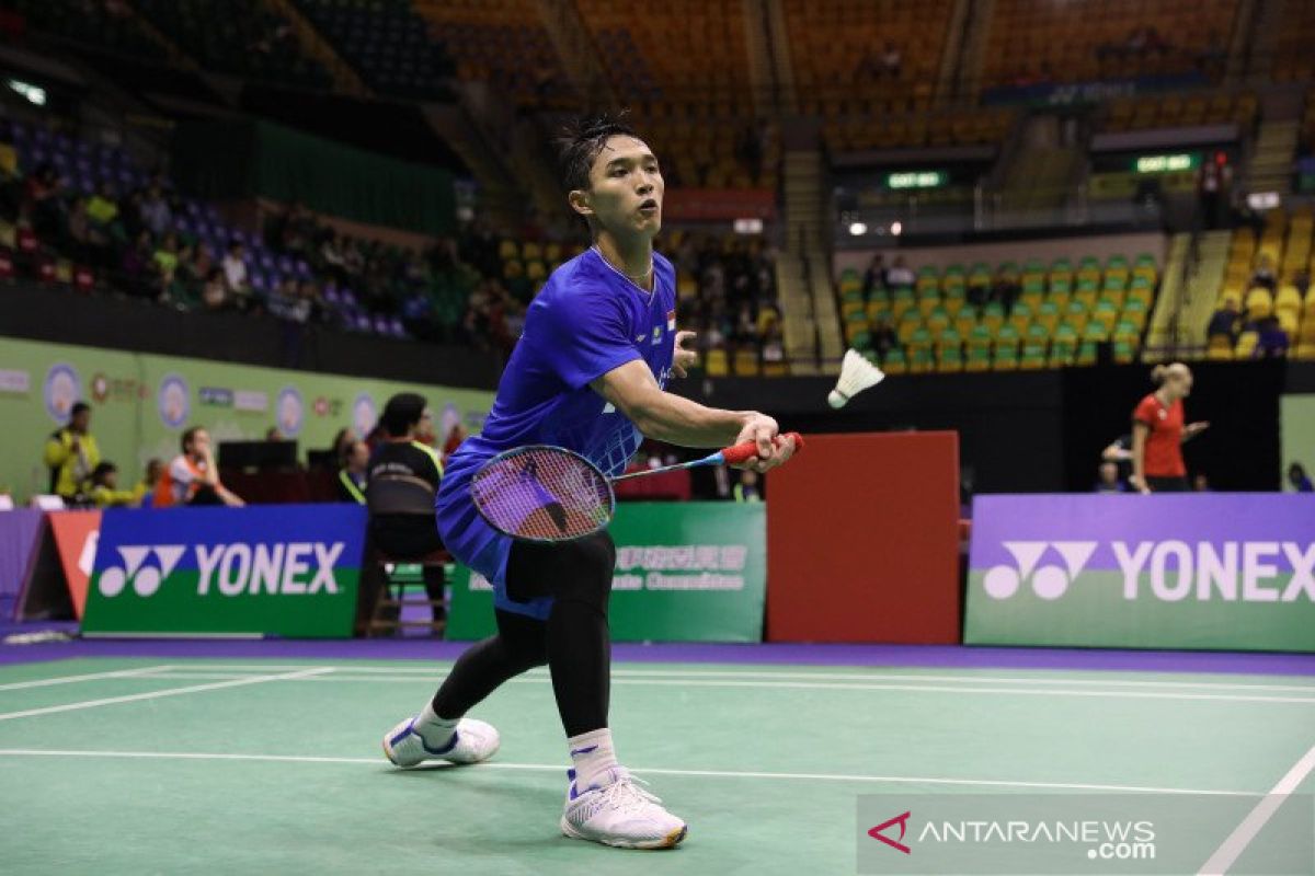 Jonatan masuk semifinal Hong Kong Open 2019