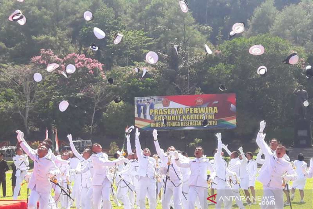 185 prajurit karier TNI ikuti prasetya perwira