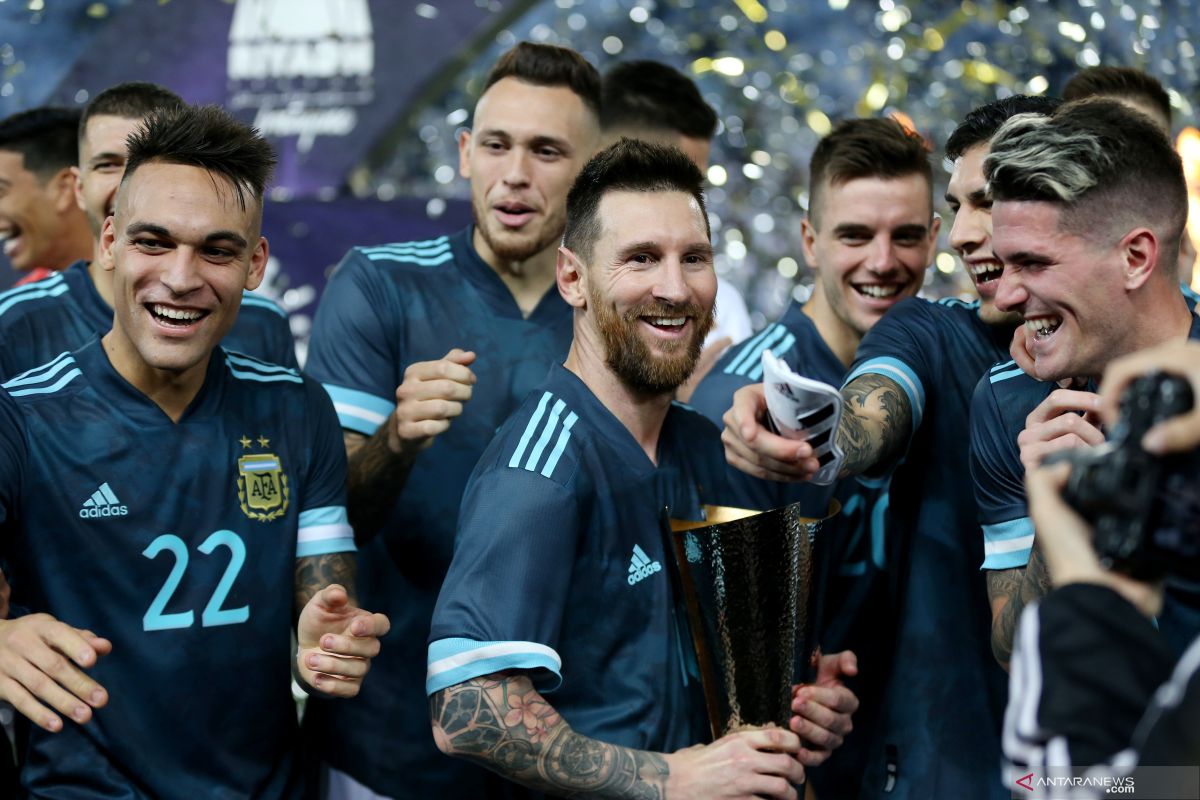 Messi singgung bahwa Lautaro adalah striker yang impresif