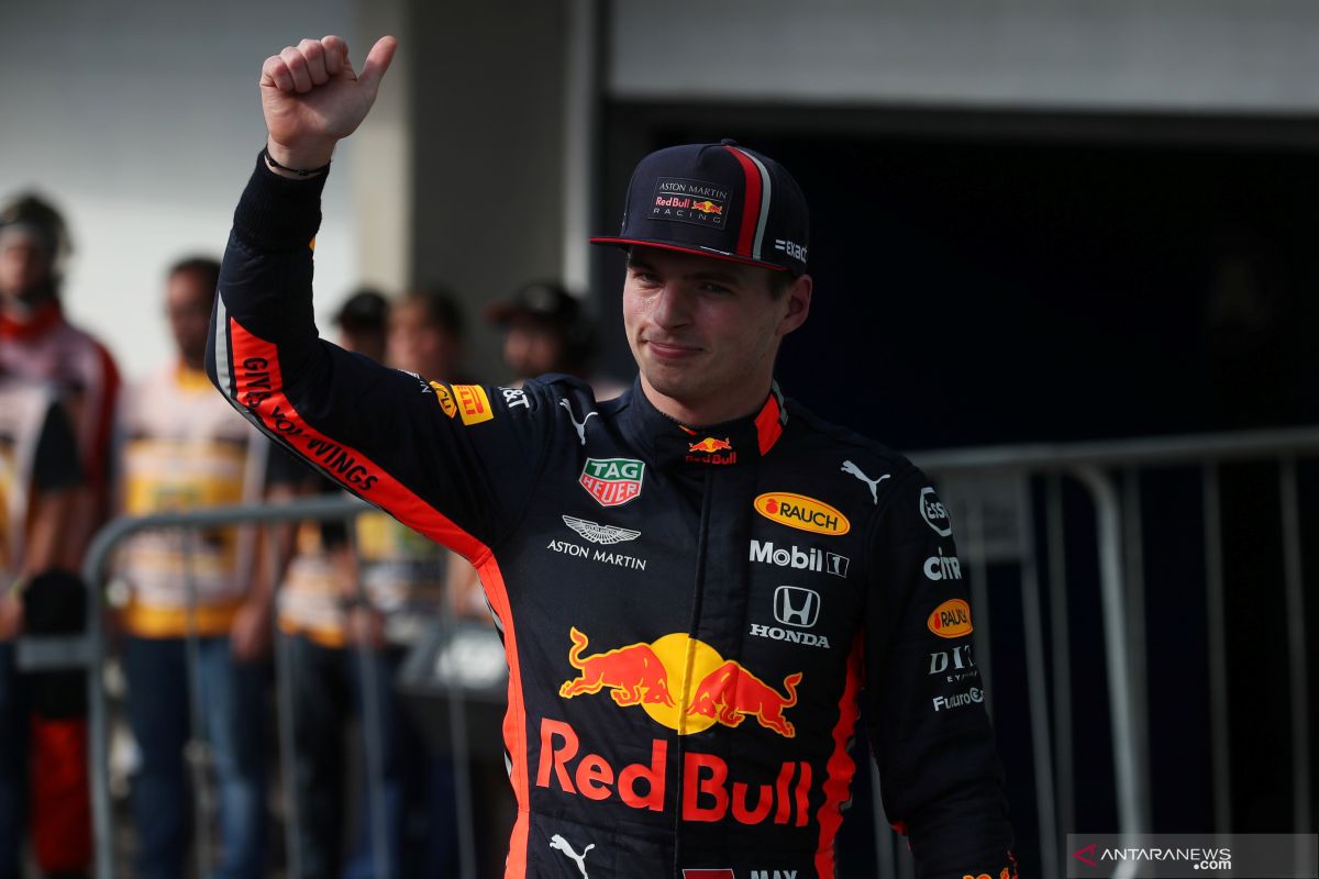 Verstappen raih pole position pada GP Brazil