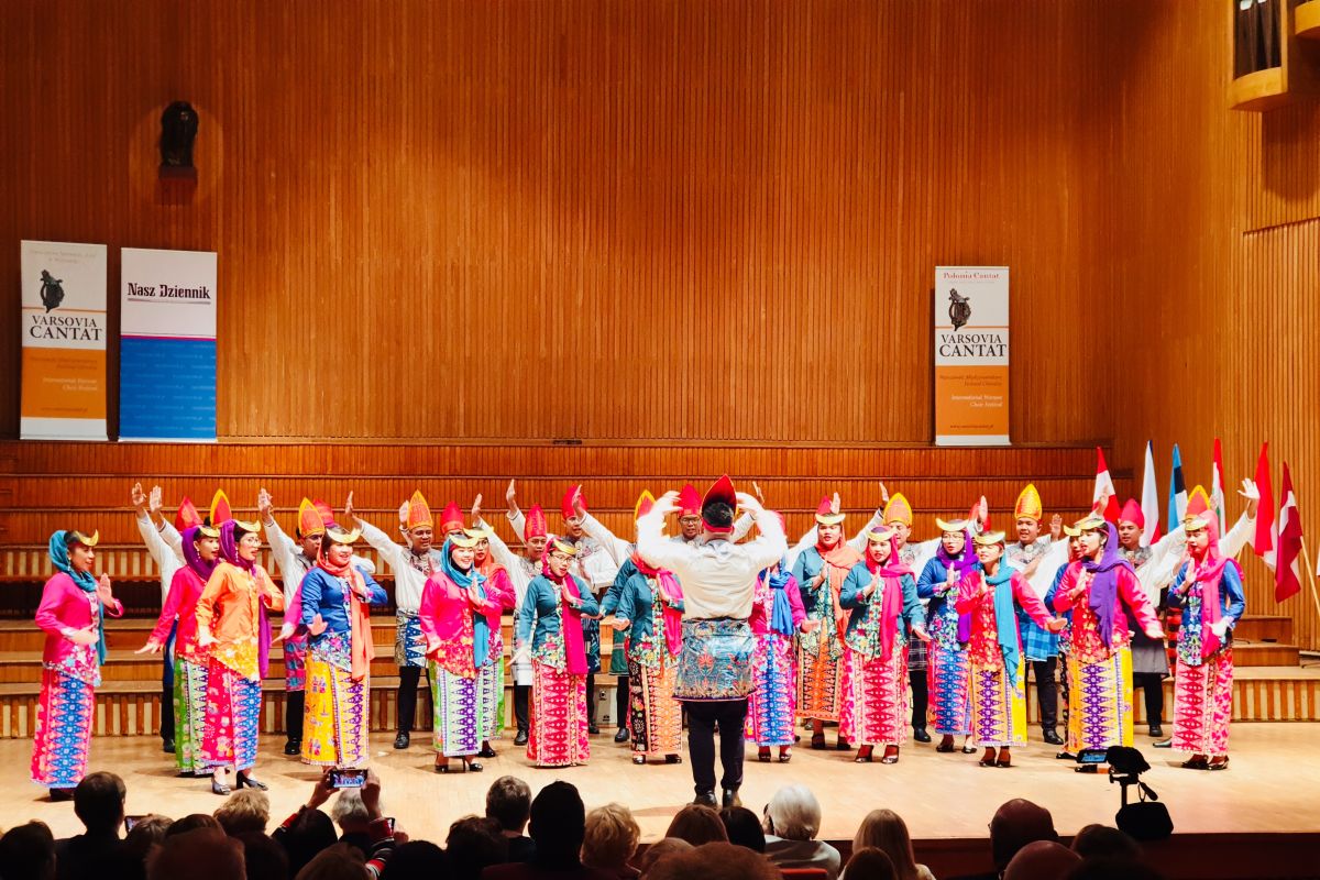 Paduan suara Indonesia sabet juara di Warsawa