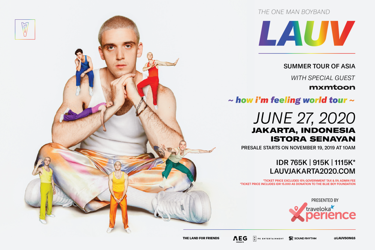 Konser LAUV di Jakarta ditunda hingga tahun 2021