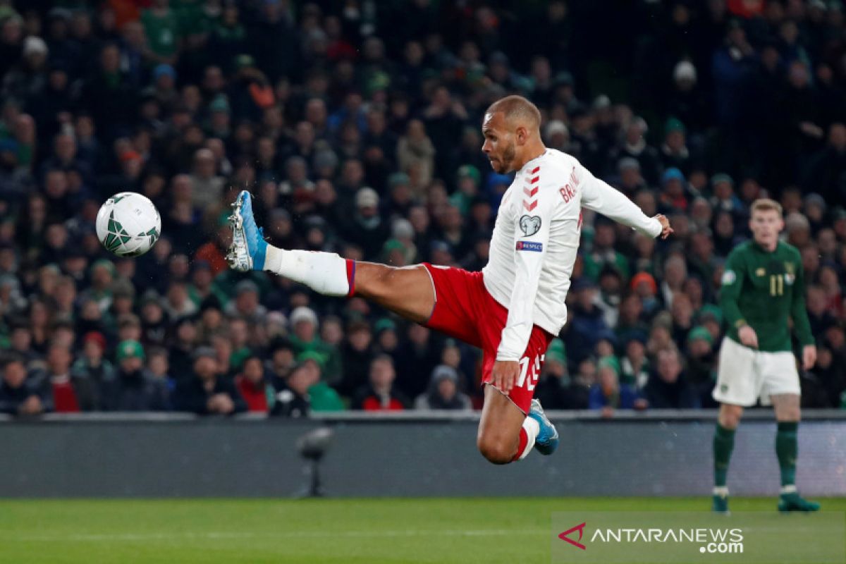 Irlandia ditahan imbang Denmark