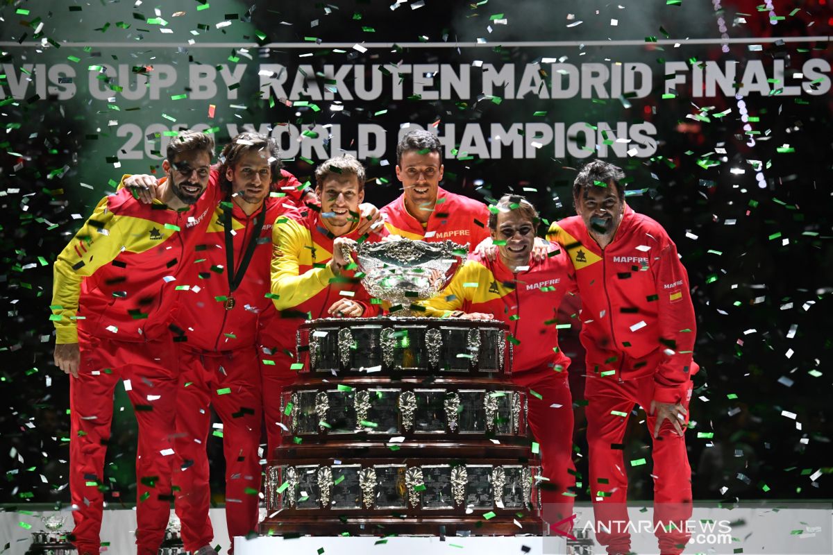 Spanyol juara Piala Davis setelah Nadal taklukkan Shapovalov