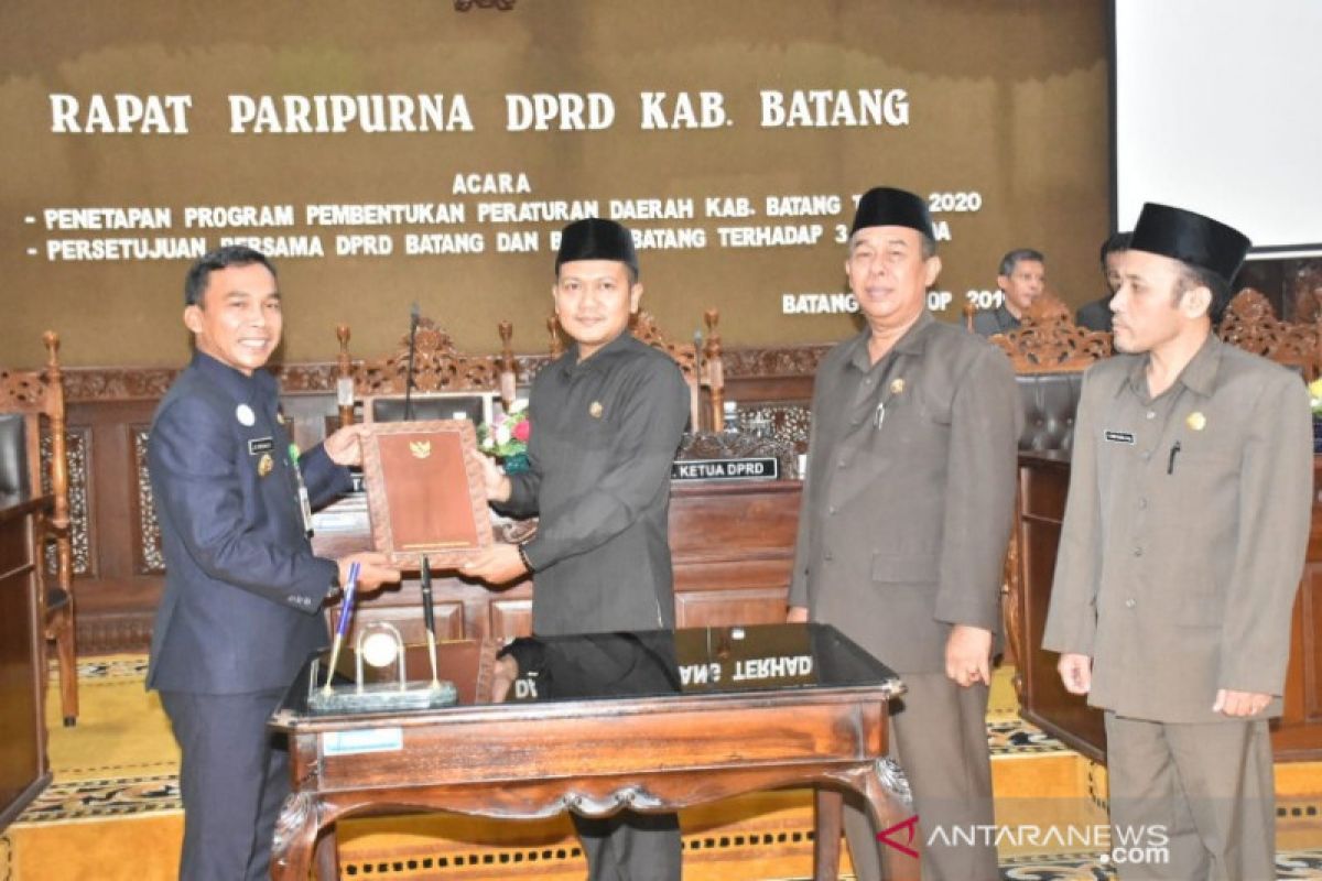 DPRD Batang  setujui perubahan Perda RTRW