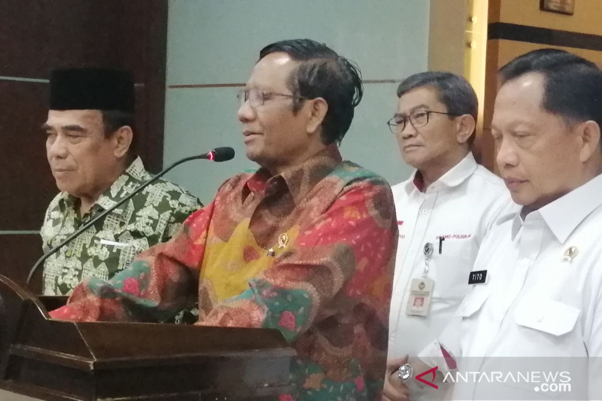 Soal Habib Rizieq, Mahfud: Pemerintah tidak mencekal