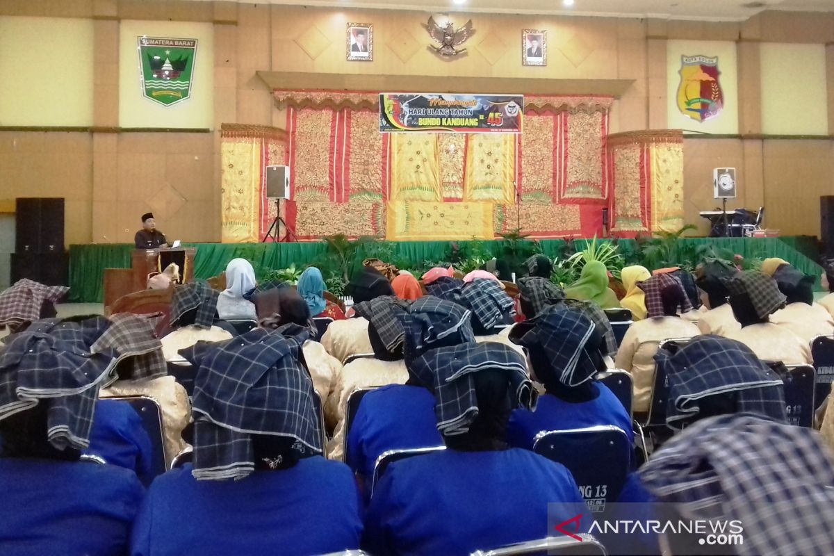 Bundo Kanduang bantu program pemerintah